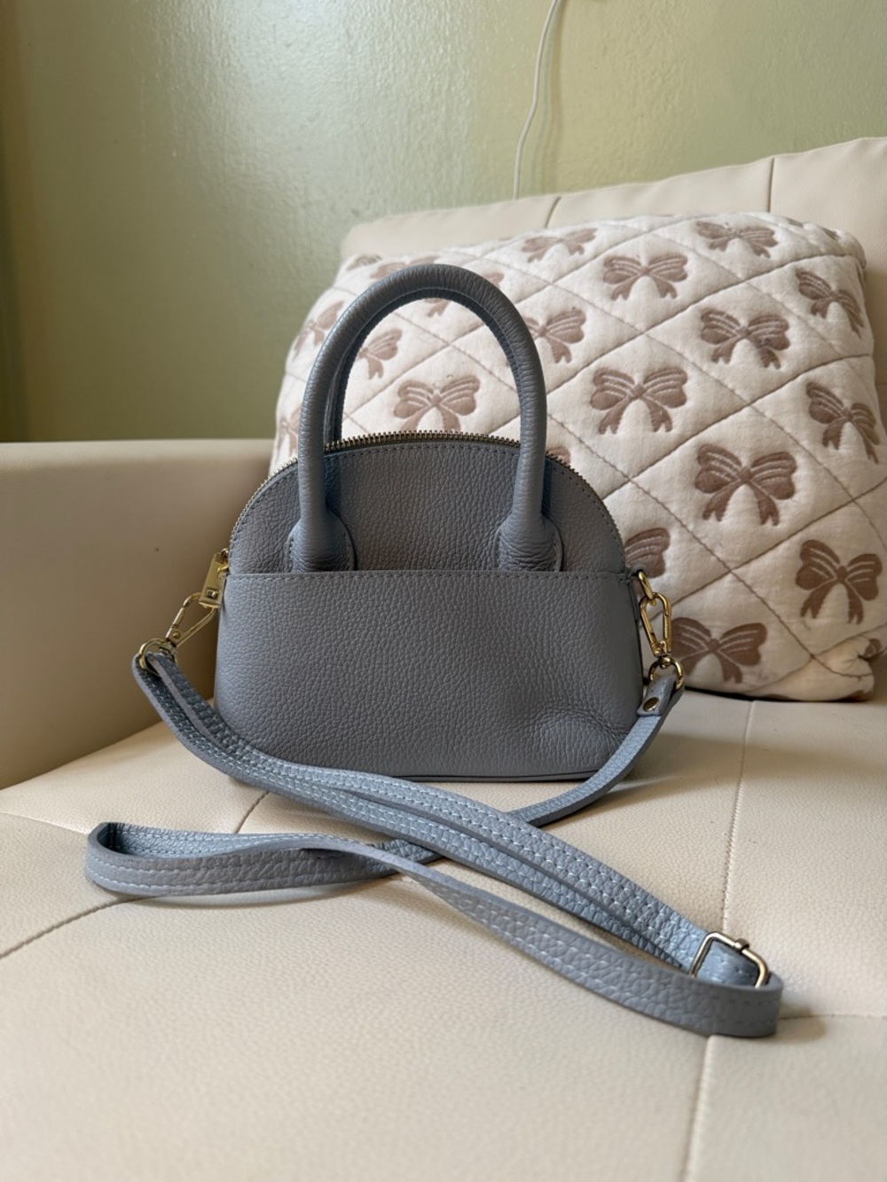 Diva’s Bag Alexis Genuine Leather Mini Bag